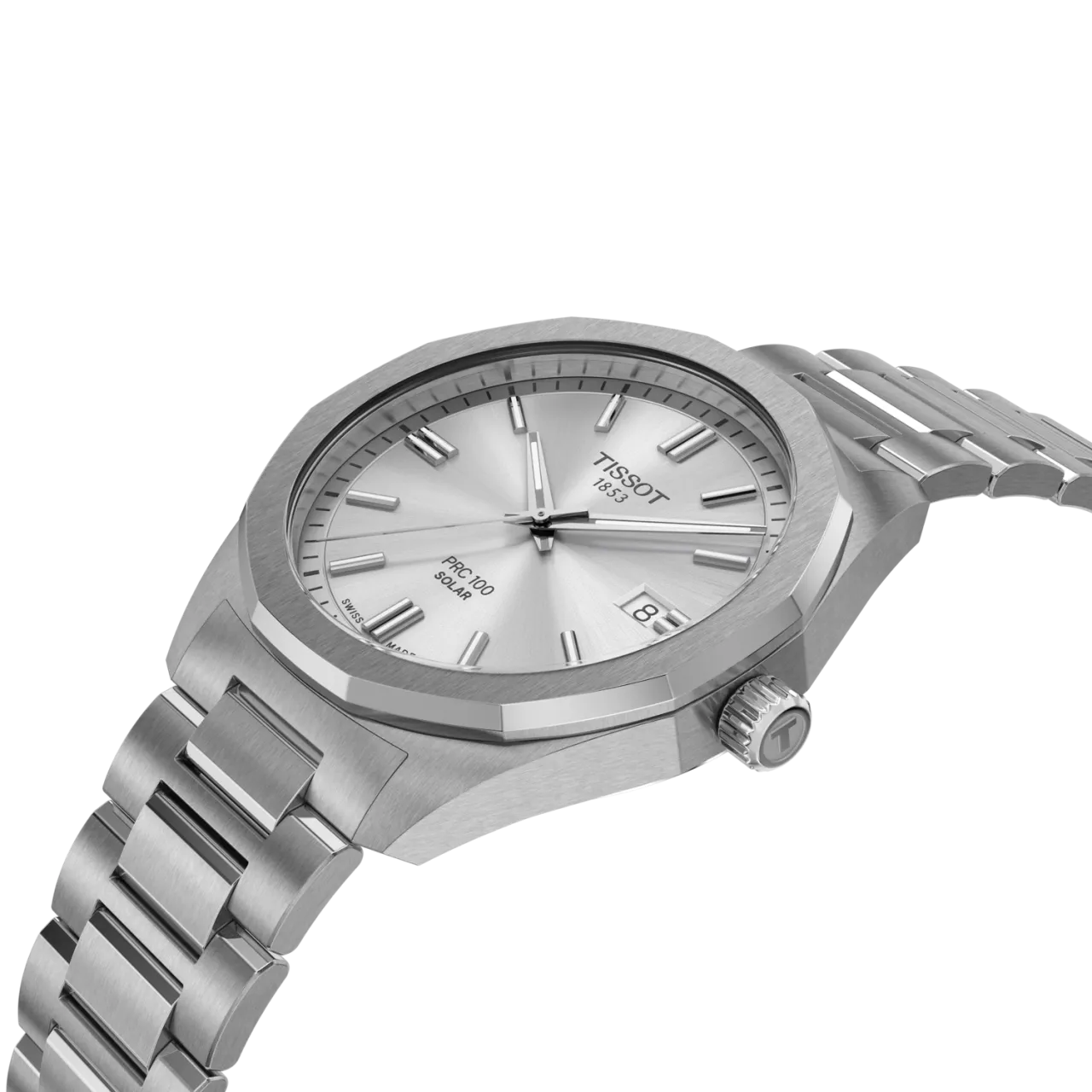 Tissot PRC 100 Solar Gümüş T1514221103100 detay görseli 4
