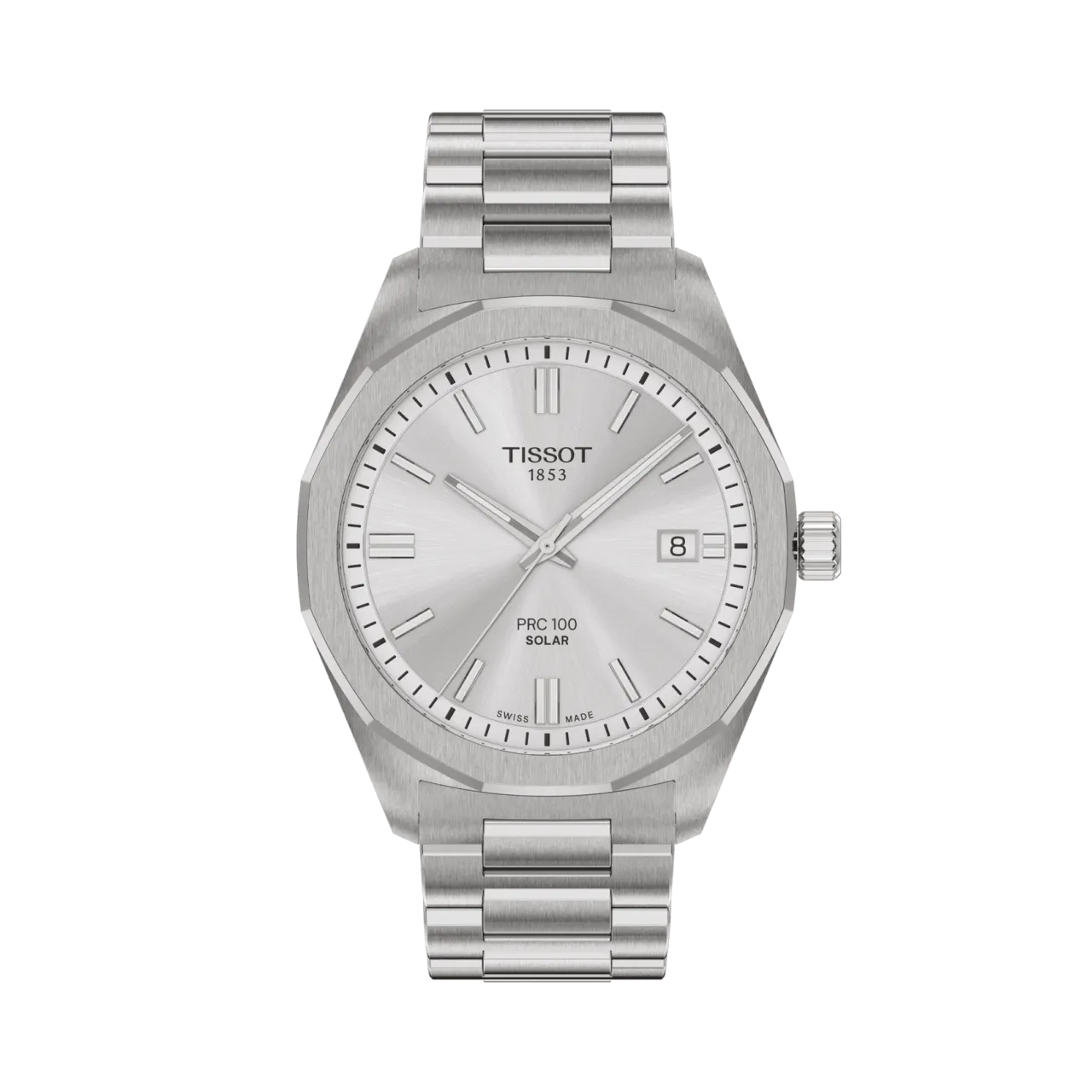 Tissot PRC 100 Solar Gümüş T1514221103100