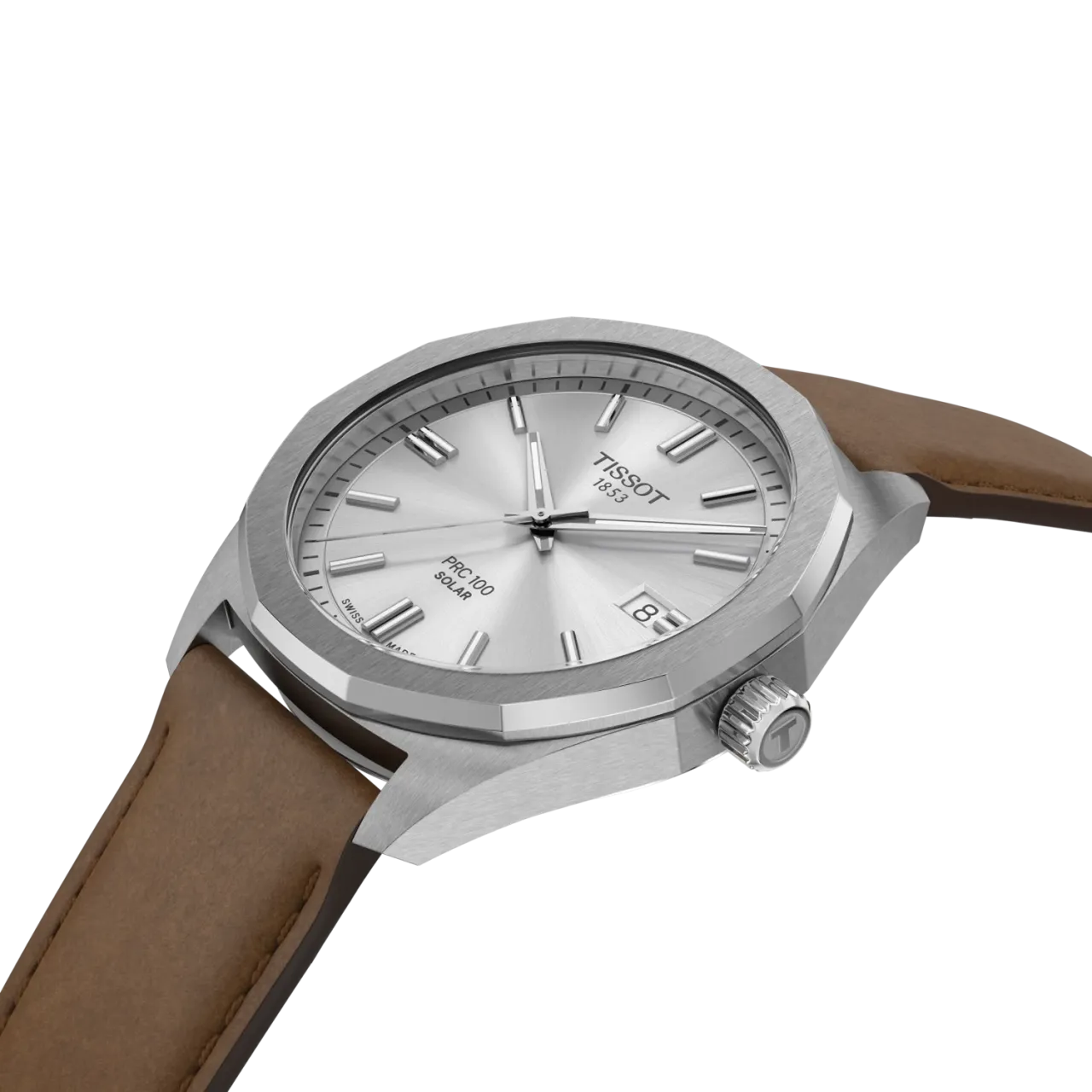 Tissot PRC 100 Solar 39mm Gümüş T1514221603100 detay görseli 4