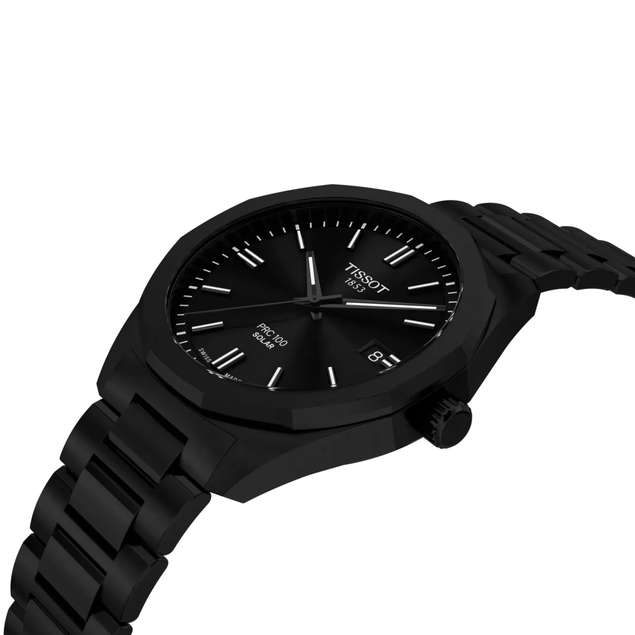 Tissot PRC 100 Solar 39mm Siyah T1514223305100 detay görseli 4