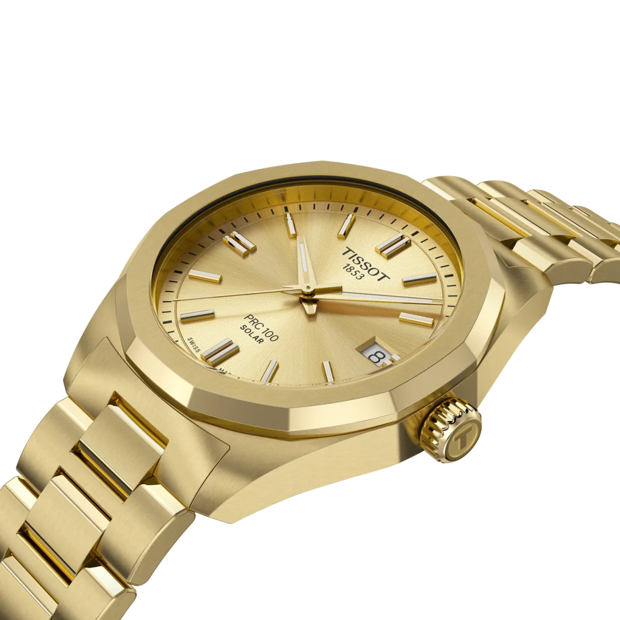 Tissot PRC 100 Solar 34mm Şampanya T1518223302100 detay görseli 4