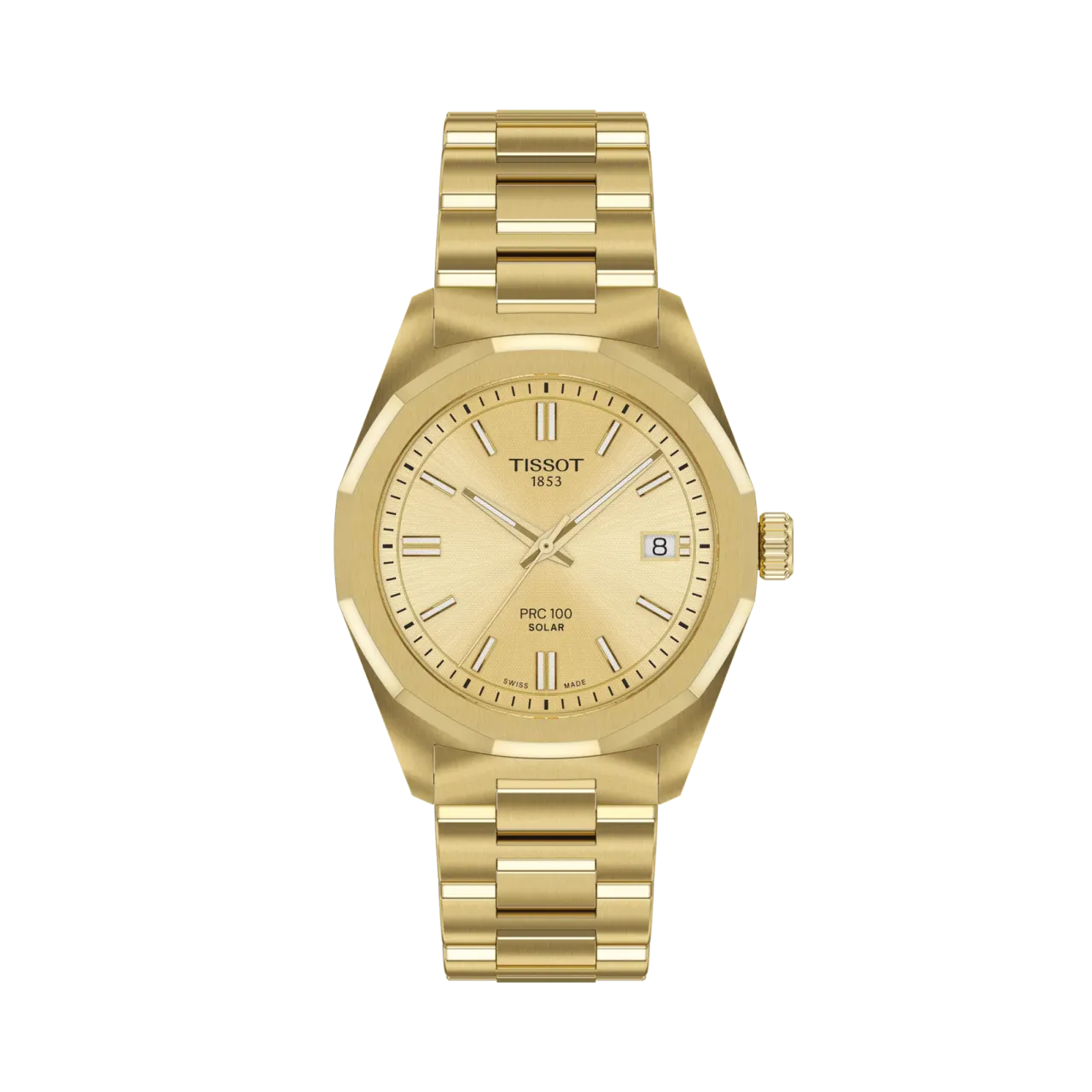 Tissot PRC 100 Solar 34mm Şampanya T1518223302100