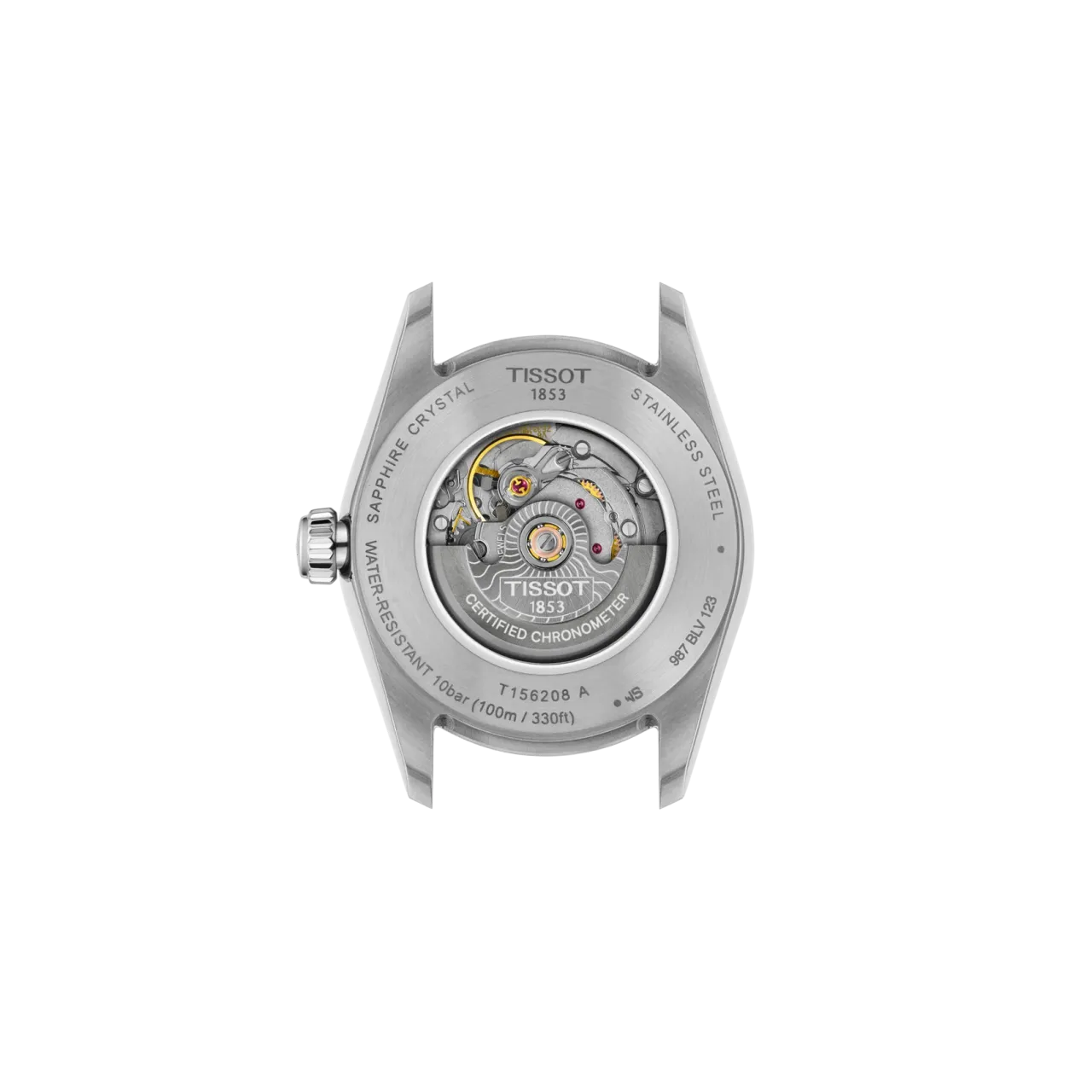 Tissot Ballade 30mm Otomatik Gümüş T1562082203300 detay görseli 2