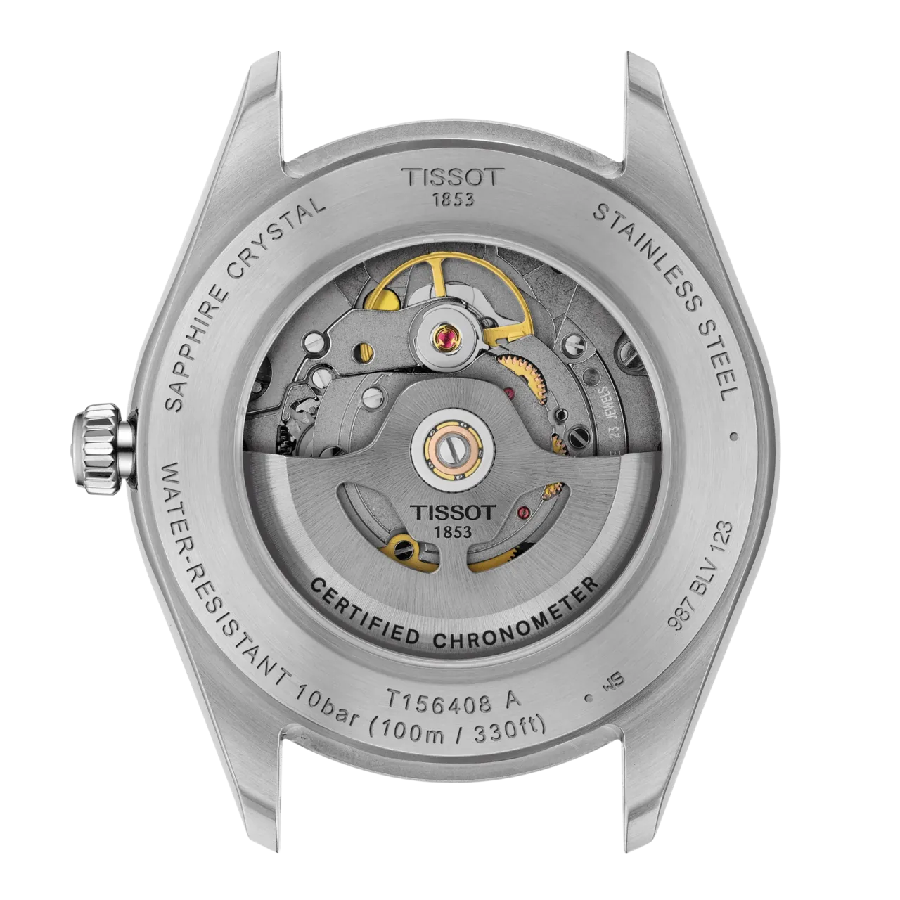 Tissot Ballade 39mm Otomatik Mavi T1564081104300 detay görseli 2