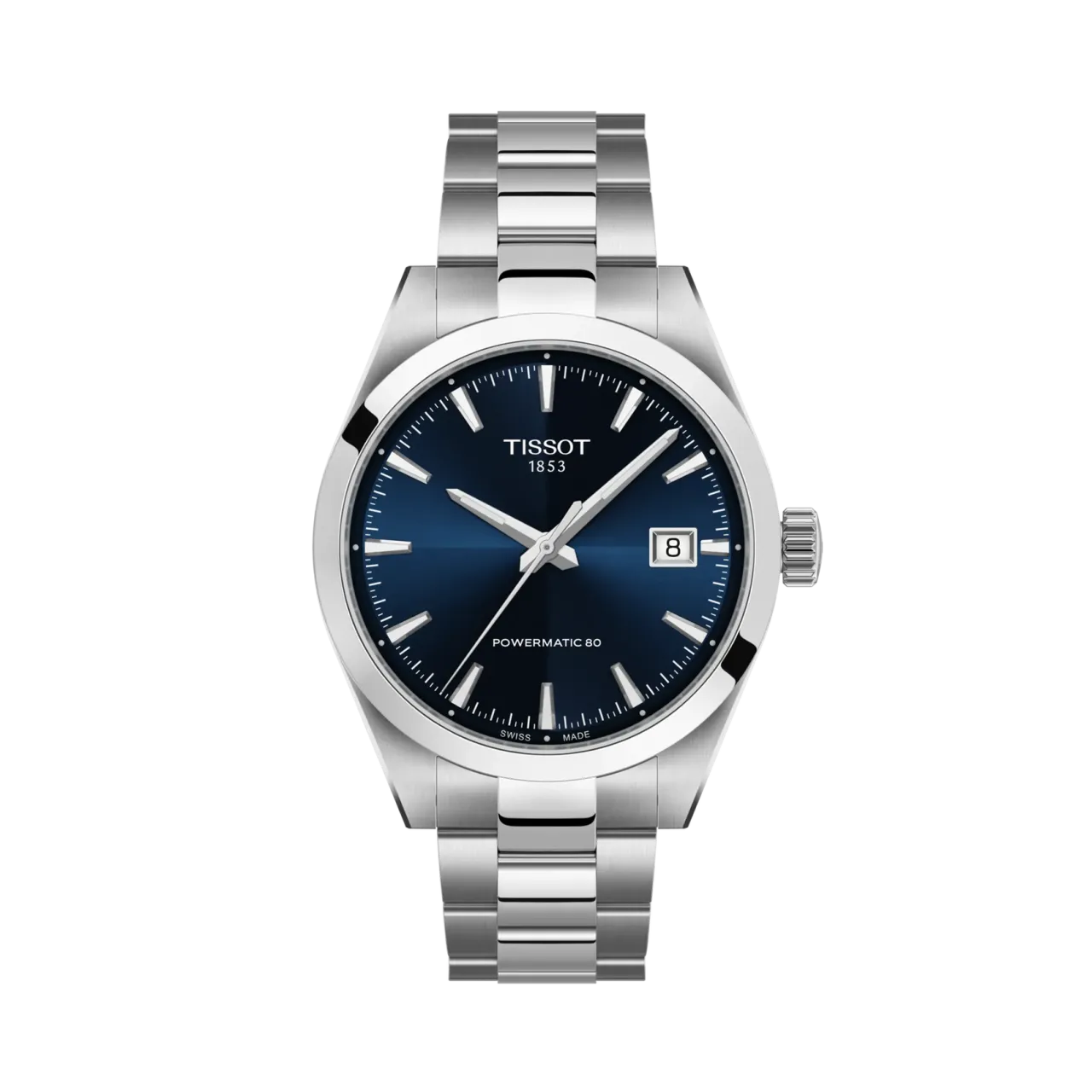 Tissot Gentleman 38mm Otomatik Mavi T1658071104100