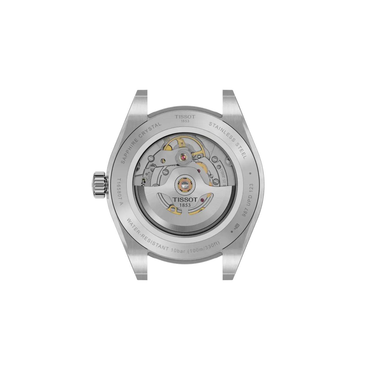 Tissot Gentleman 38mm Otomatik Mavi T1658071104100 detay görseli 2