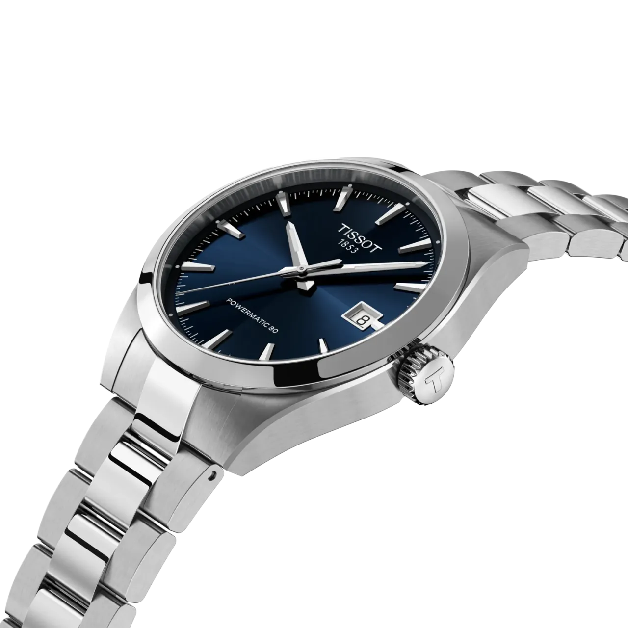 Tissot Gentleman 38mm Otomatik Mavi T1658071104100 detay görseli 5