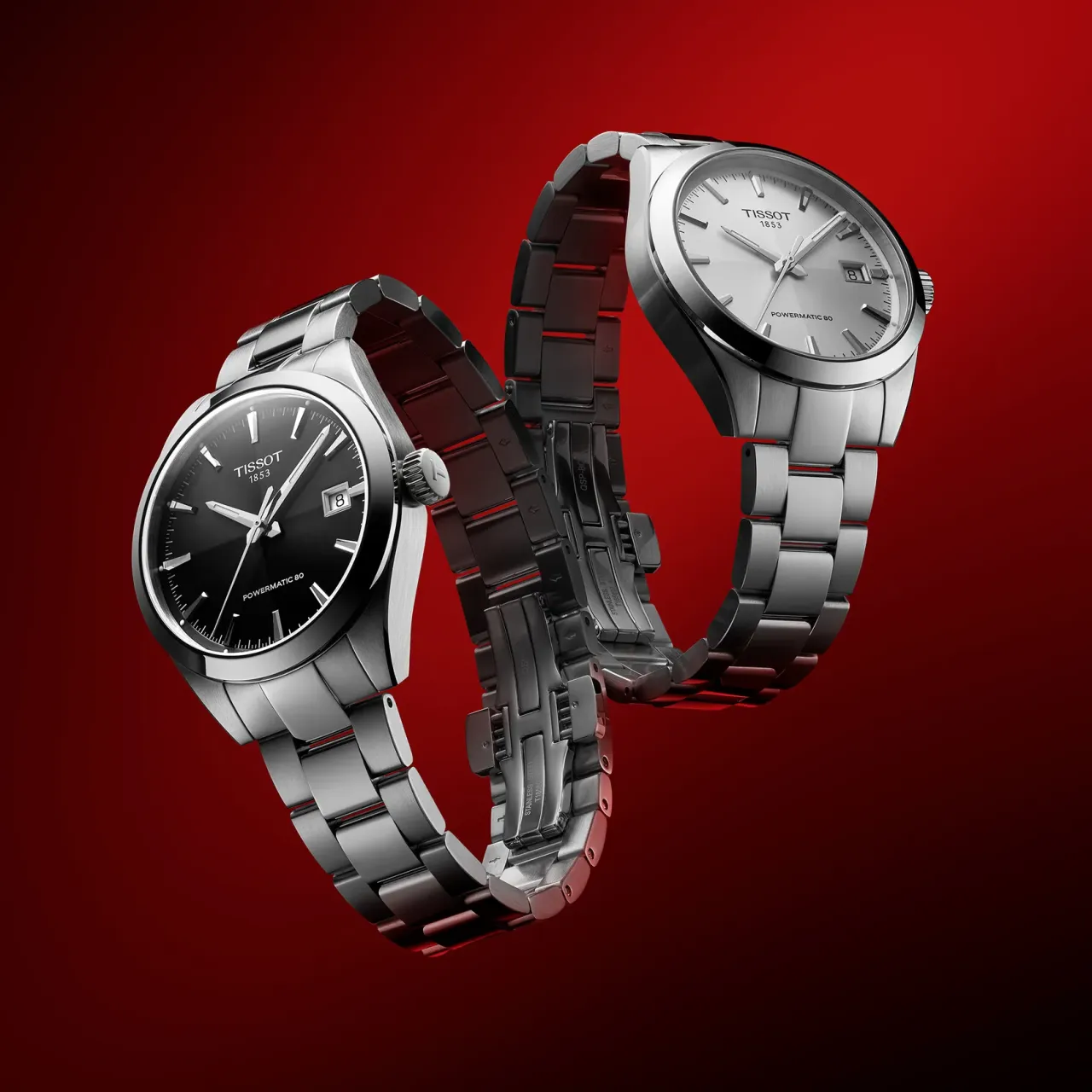 Tissot Gentleman 38mm Otomatik Siyah T1658071105100 detay görseli 5