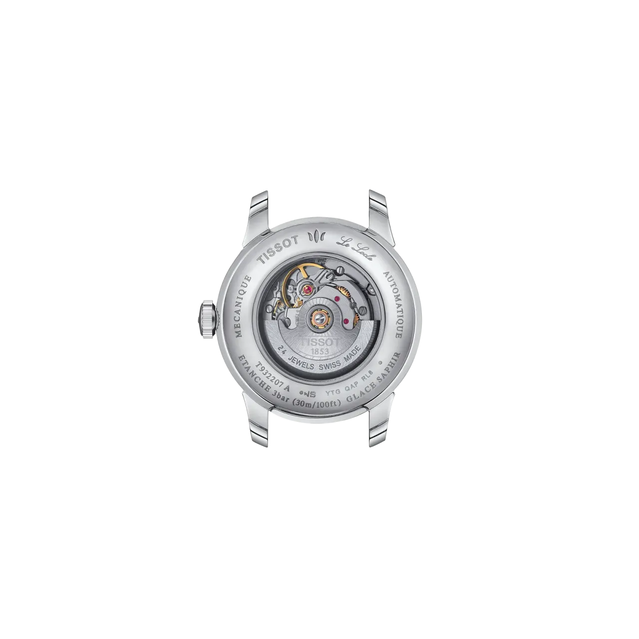 Tissot Le Locle Gold 29mm Otomatik Gümüş T9322074103600 detay görseli 2