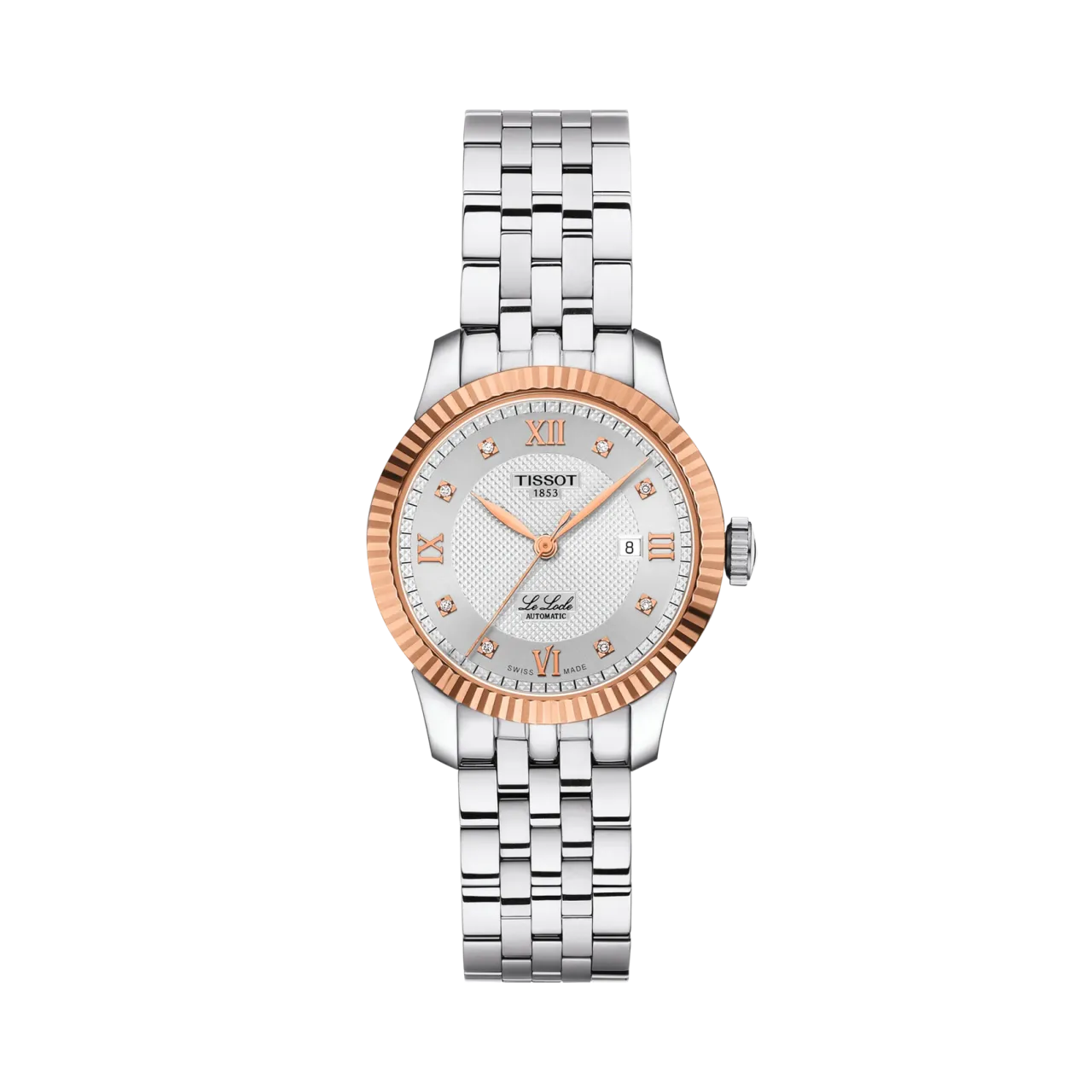 Tissot Le Locle Gold 29mm Otomatik Gümüş T9322074103600