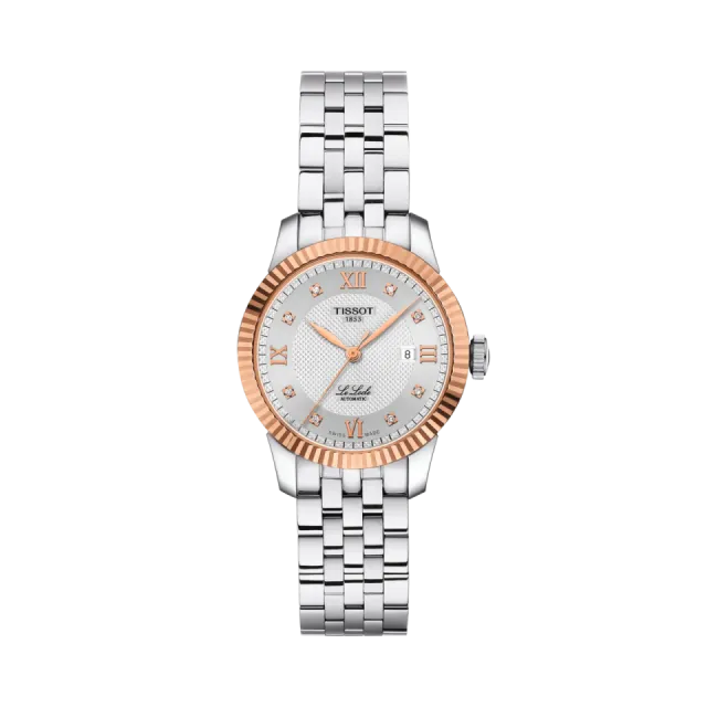 Beğenmek için çift tıkla Tissot Le Locle Gold 29mm Otomatik Gümüş T9322074103600 Görsel 1