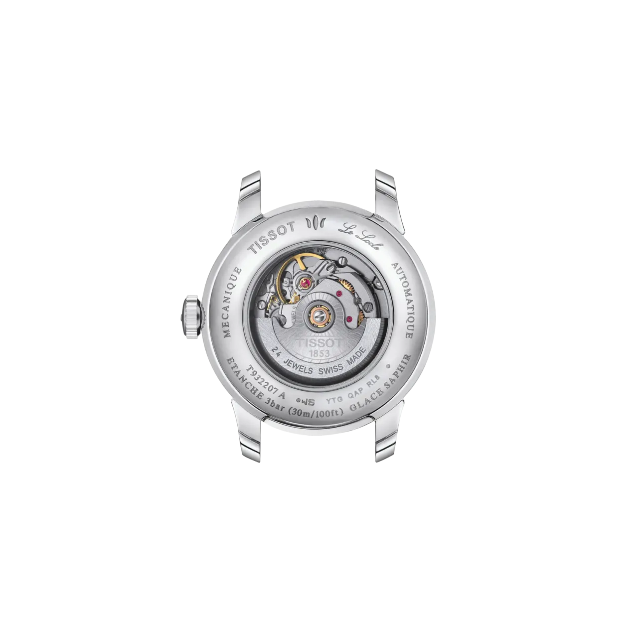 Tissot Le Locle Gold 29mm Mavi Otomatik T9322074604600 detay görseli 2