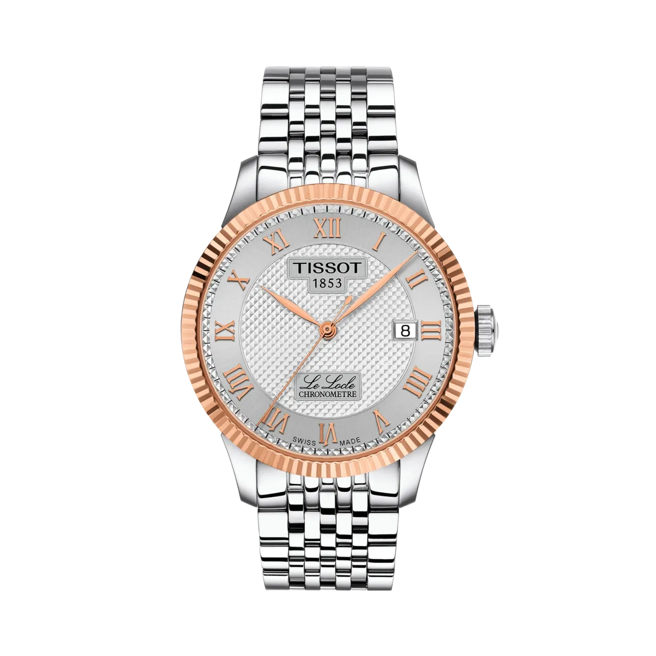 Tissot Le Locle Gold Gümüş Otomatik T9324084103300