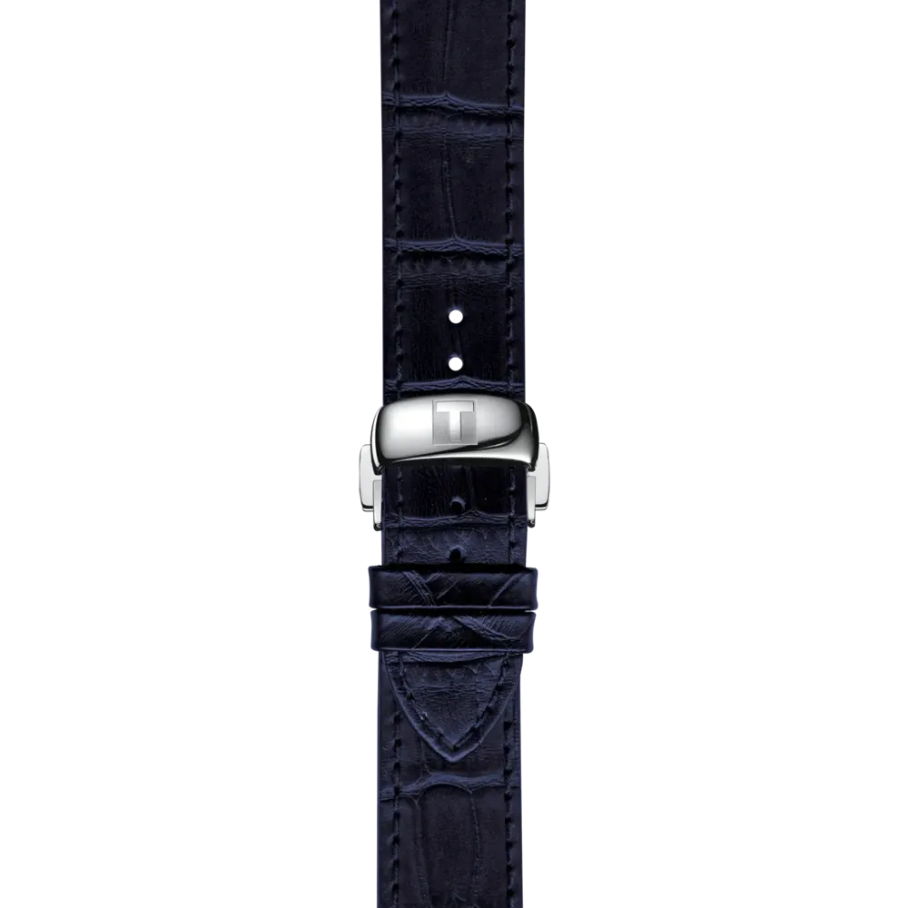 Tissot Le Locle Gold 39mm Otomatik Mavi T9324084604300 detay görseli 3
