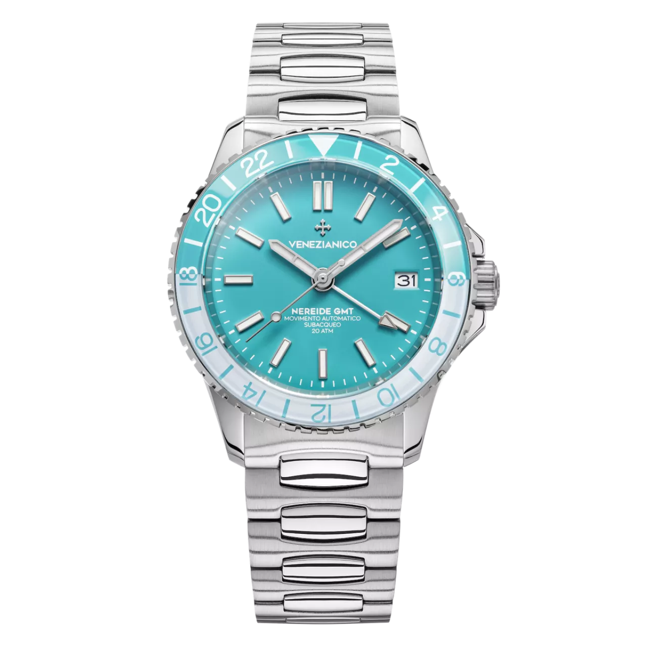 Venezianico Nereide GMT Cielo 3521505C