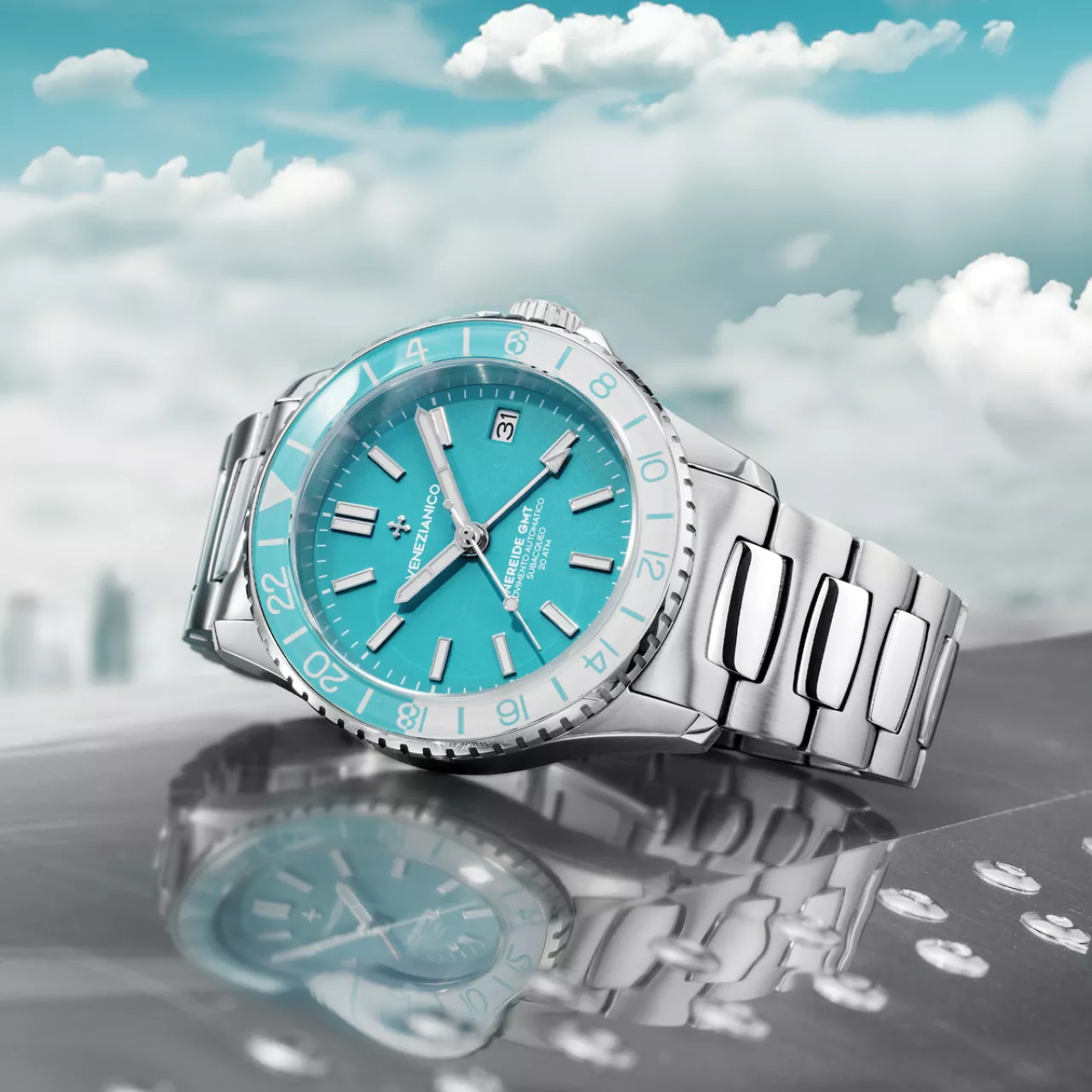 Venezianico Nereide GMT Cielo 3521505C detay görseli 1