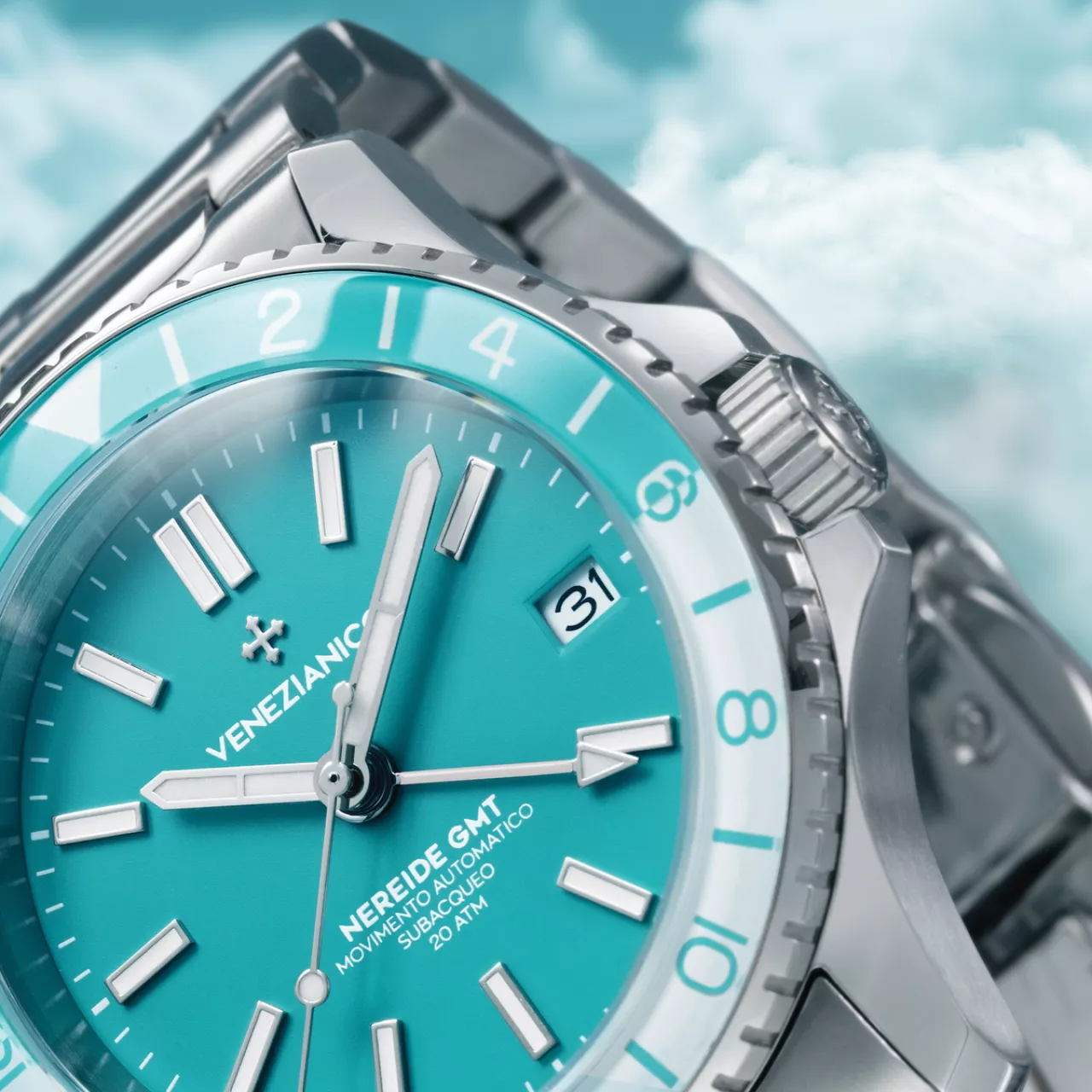 Venezianico Nereide GMT Cielo 3521505C detay görseli 5