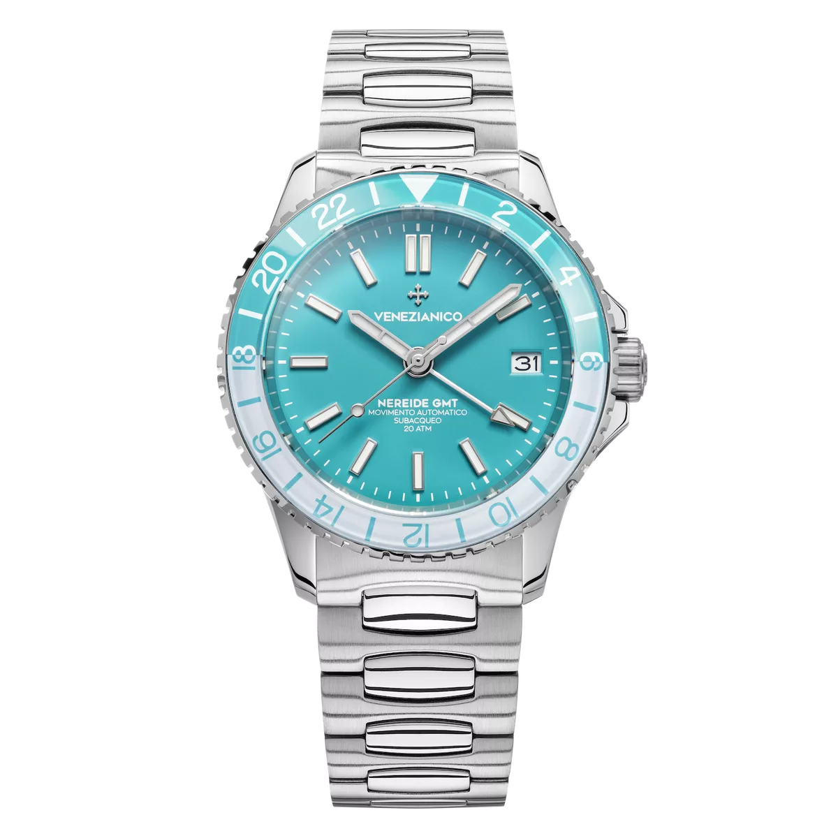 Venezianico Nereide GMT Cielo 3521505C