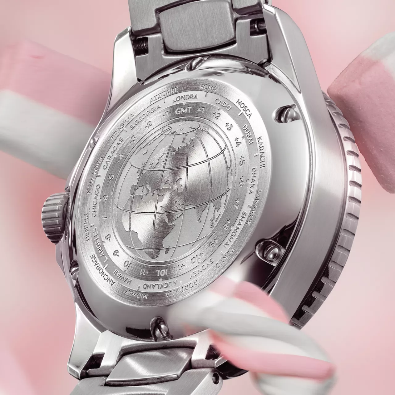 Venezianico Nereide GMT Rosa 3521506C detay görseli 2