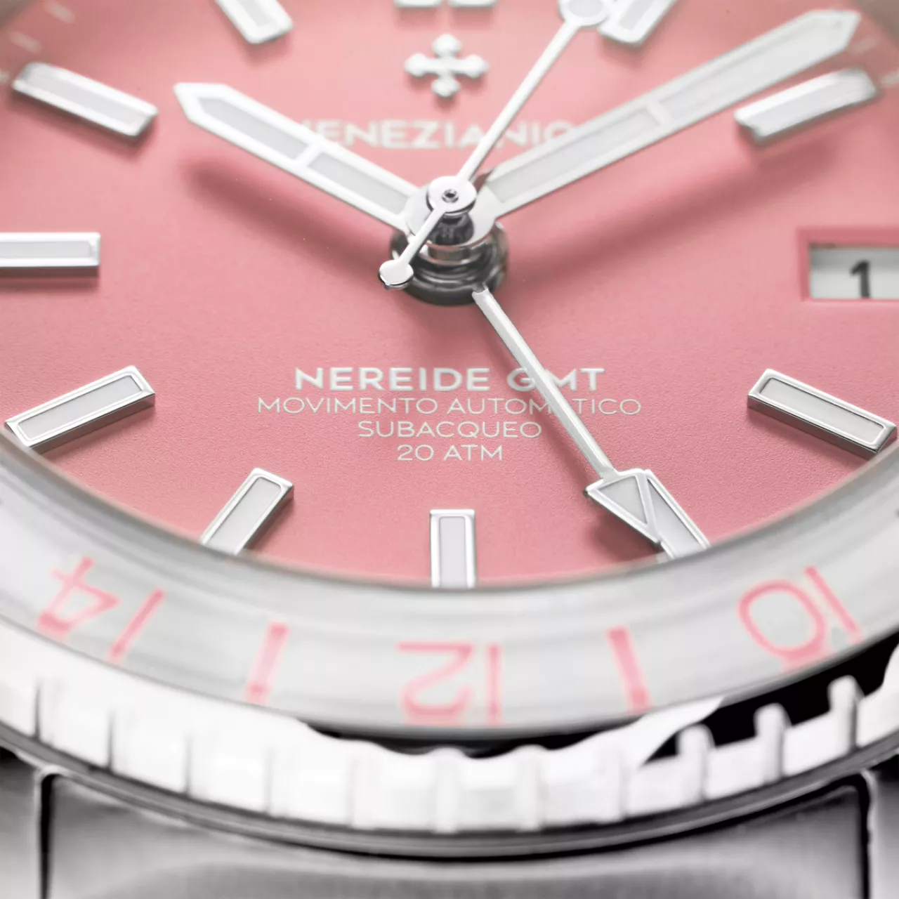 Venezianico Nereide GMT Rosa 3521506C detay görseli 4