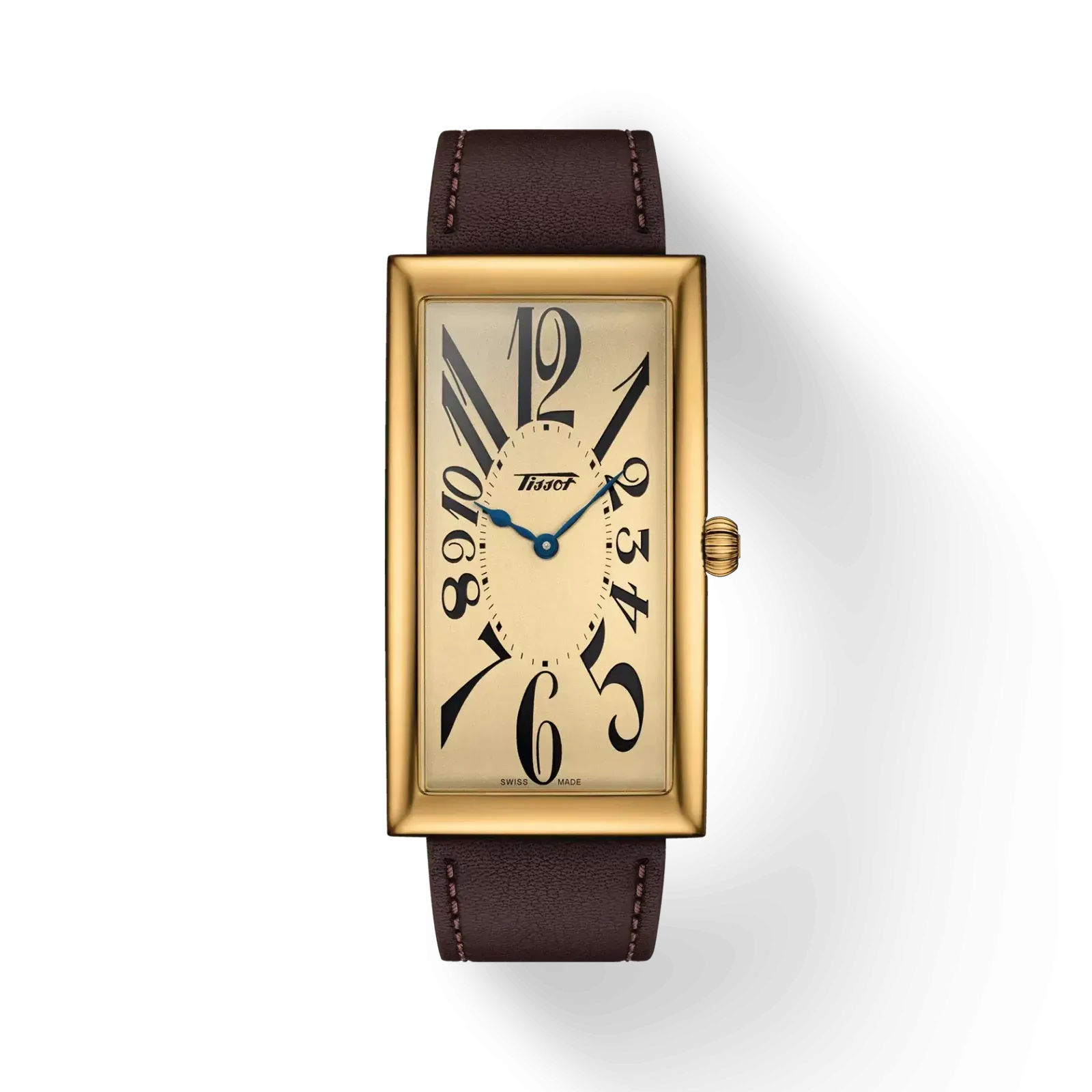 1916 modelini yorumlayan Tissot Heritage Banana Centenary Edition