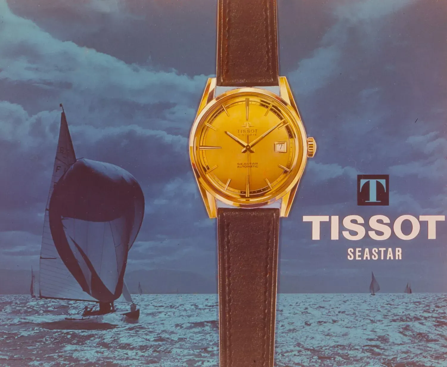 Tissot Seastar tarihini anlatan resmî arşiv kompozisyonu