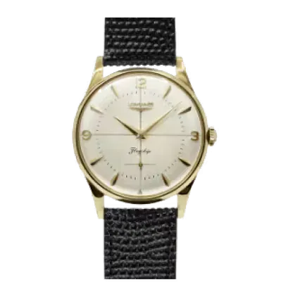 Karavel madalyonlu tarihi Longines Flagship saati