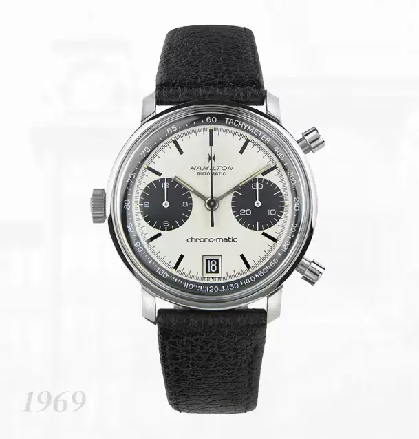 Calibre 11 mekanizmalı Hamilton Chrono-Matic A