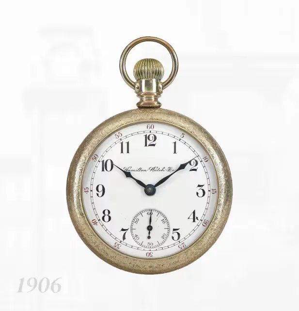 Hamilton Müzesi’ndeki 1906 tarihli Pocket Watch 926