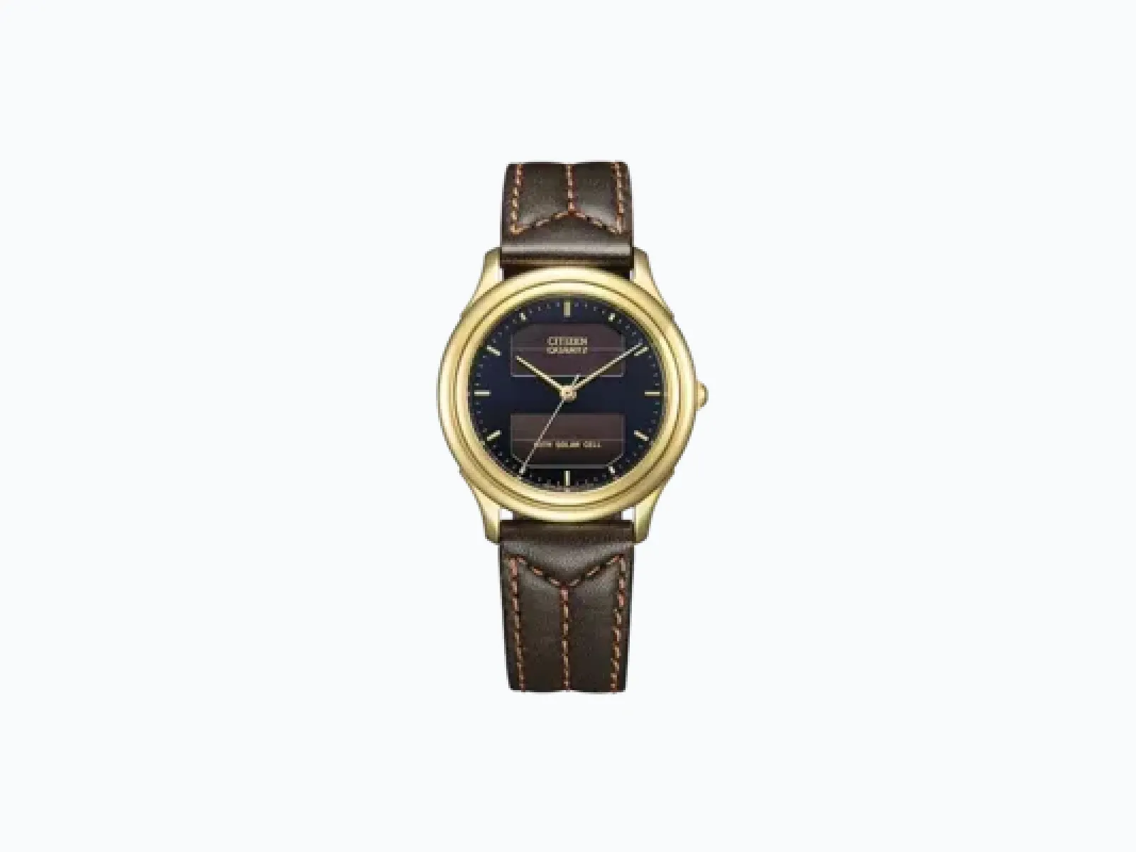 1986 Citizen Analog Solar Cell ışık enerjili saat