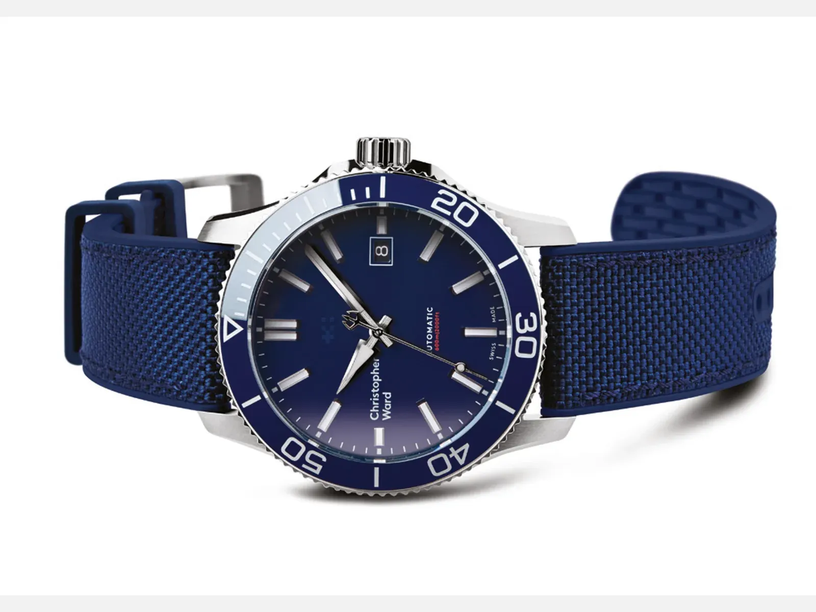 C60 Trident ailesinin resmî Christopher Ward ürün görseli