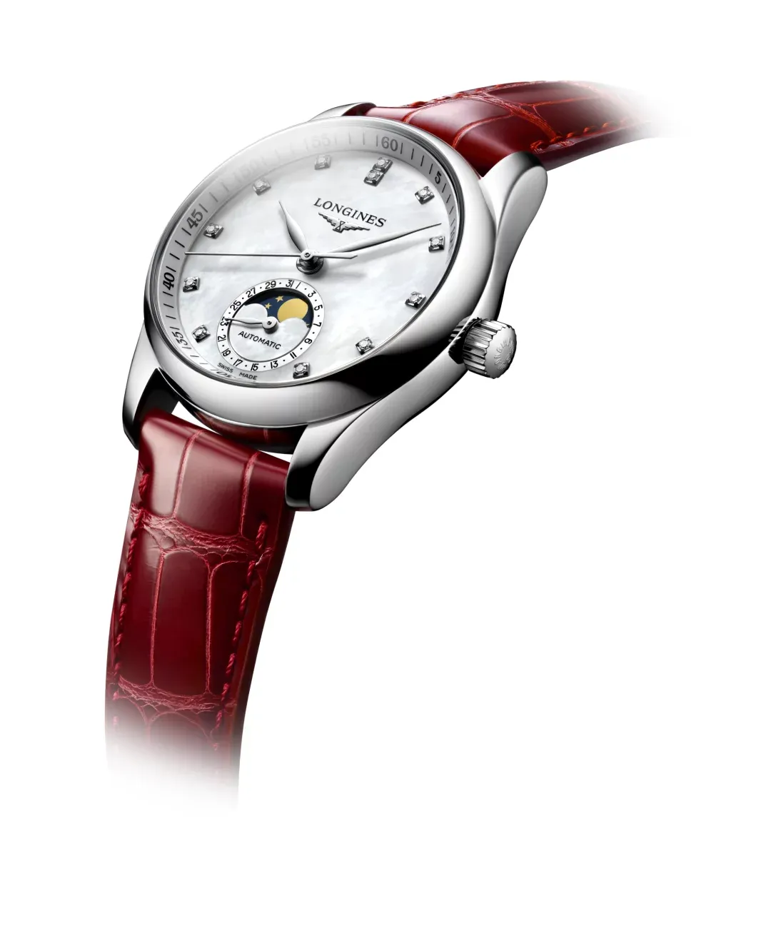 2021 Longines Master Collection 34 mm ay fazı modeli