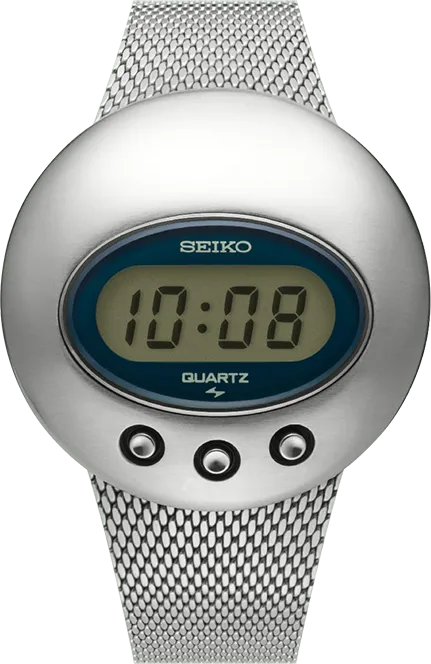 1973 Seiko 05LC altı haneli LCD quartz saat