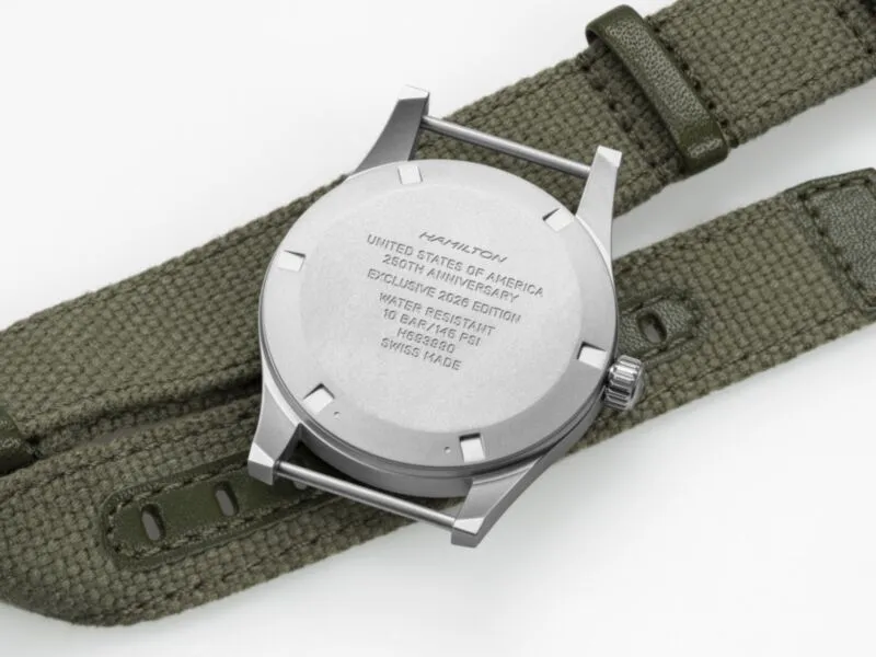 2026 Hamilton Khaki Field Mechanical 36 mm H69399930 detay görünümü