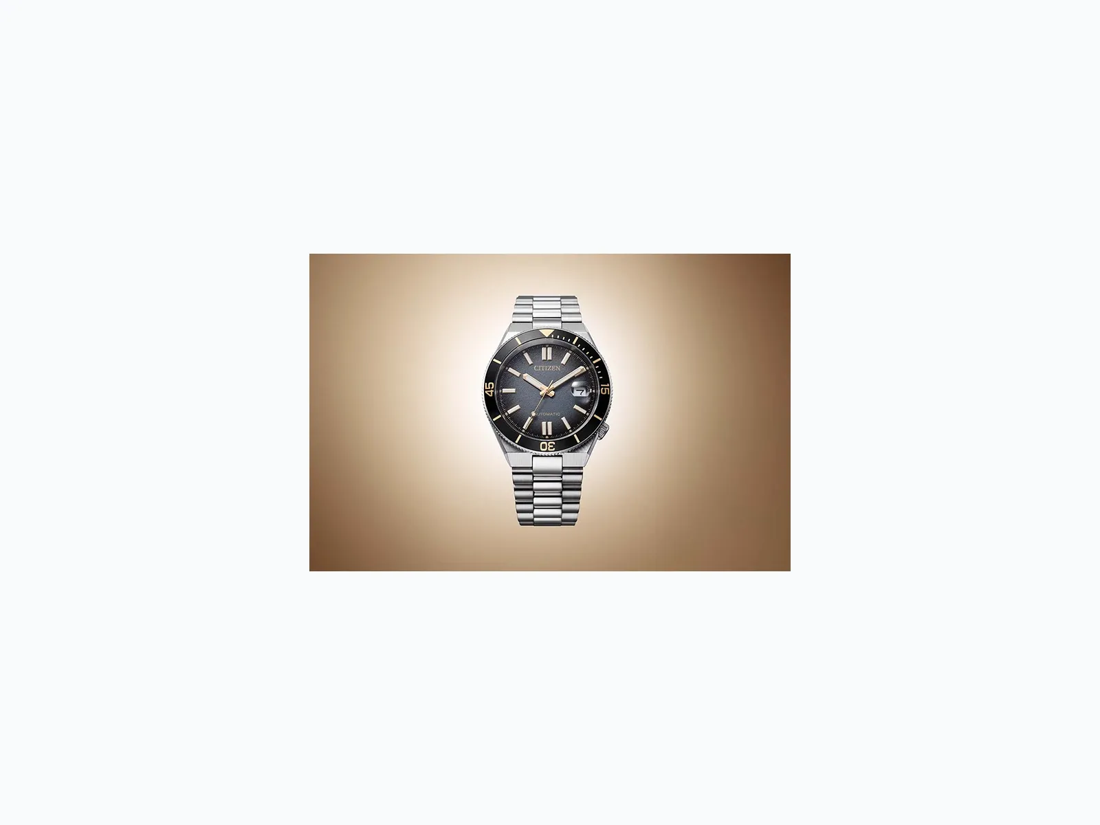 Citizen Tsuyosa Shore siyah ve altın renkli sınırlı model