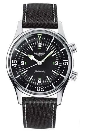 2007 Longines Legend Diver L3.674.4.56.2 yeniden üretim modeli