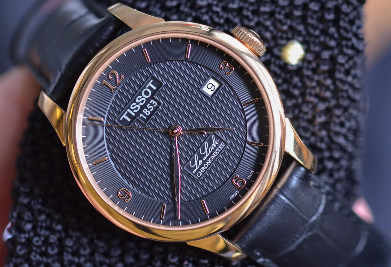 COSC sertifikalı Tissot Le Locle Chronometre kadranı