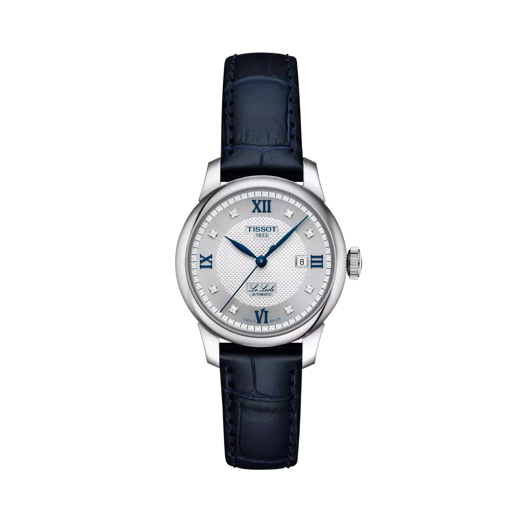 Pırlanta indeksli 29 mm Tissot Le Locle Automatic Lady