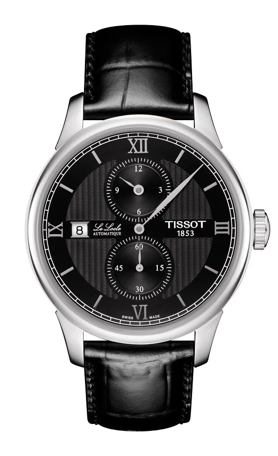 Saat ve saniye alt kadranlı Tissot Le Locle Automatic Regulateur